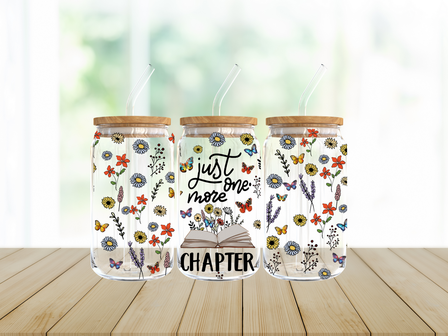 One More Chapter 16oz Glass