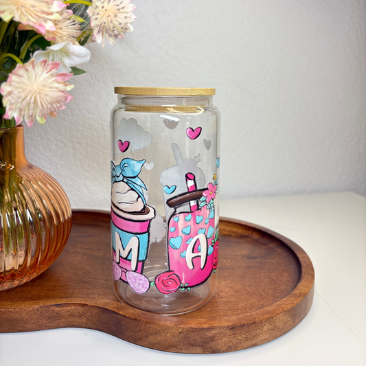 Mama 16oz Glass